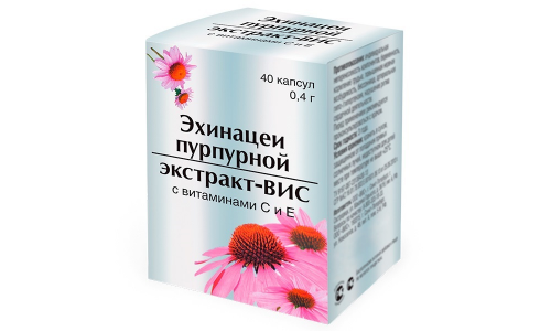 Эхинацеи Экстракт, капсулы №40 вит С-вит Е