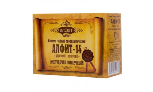 Алфит-14 фитосбор брикет 2г №60 желудочно-кишечный