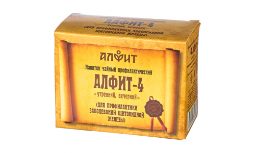 Алфит-4 фитосбор брикет 2г №60 щитовидная железа