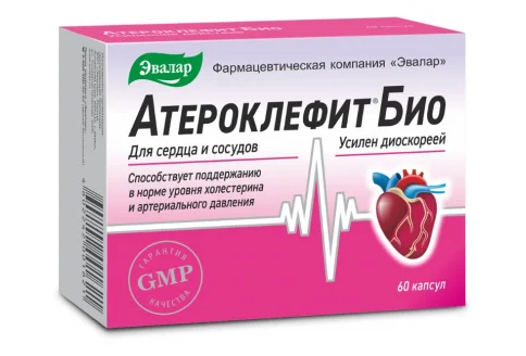 Атероклефит Био, капсулы 250мг №60