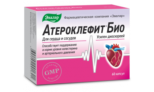 Атероклефит Био, капсулы 250мг №60