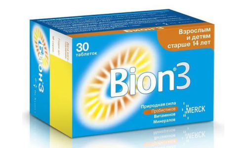 БИОН 3,  ТАБЛЕТКИ №30