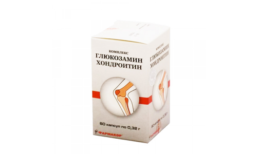 Глюкозамин-хондроитиновый комплекс 0.32, капсулы №90