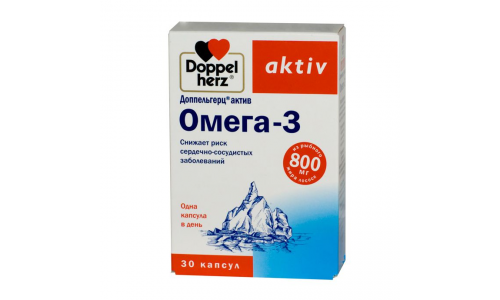 Доппельгерц Актив Омега-3, капсулы №30
