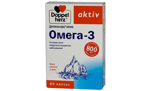 Доппельгерц Актив Омега-3, капсулы №80