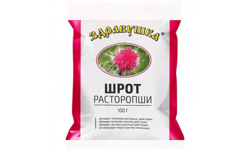 Здравушка шрот 100г расторопша
