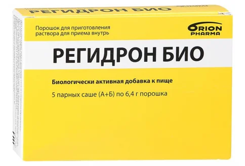 Регидрон Био, порошок для раствора для внутр, саше 6,4г №5