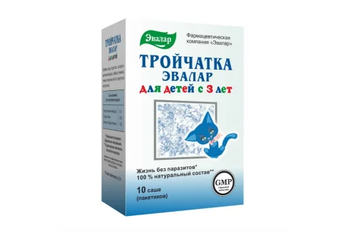 Тройчатка Эвалар, порошок 3,6г №10 с 3 лет