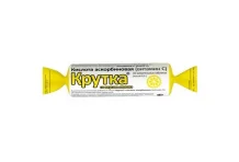 Аскорбиновая кислота с Сахаром, таблетки 25мг, крутка №10 лимон