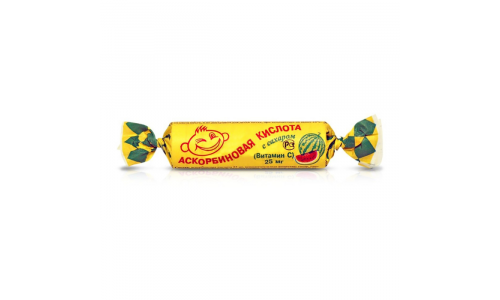 Витатека Аскорбинка с Сахаром, крутка 2,9г №10 вкус арбуза