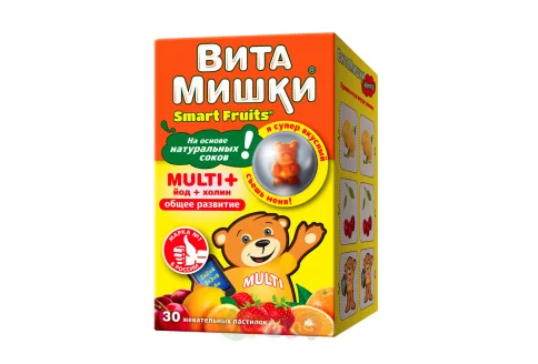 ВитаМишки Мульти+, пастилки жев №30 промо