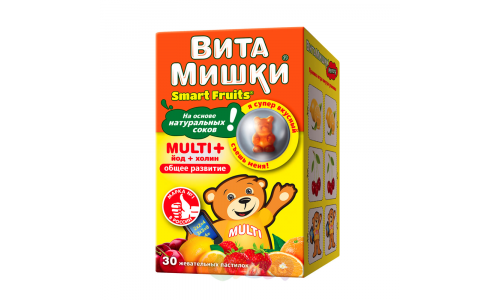ВитаМишки Мульти+, пастилки жев №30 промо