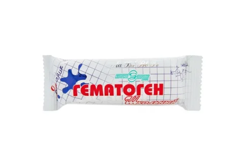 Гематоген Народный плитка 40г школьный