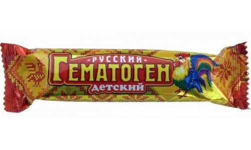 Гематоген Русский плитка 40г детский