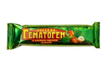 Гематоген Русский плитка 40г лесной орех новый