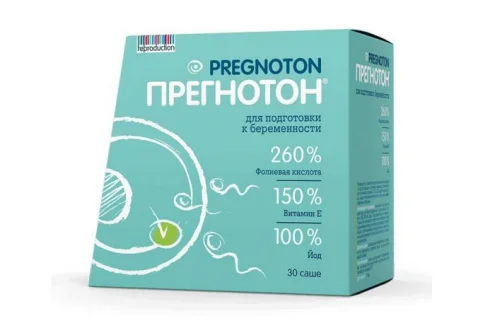 Прегнотон, порошок для раствора для внутр, саше 5г №30