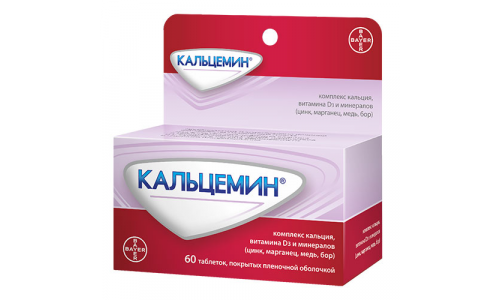 Кальцемин, таблетки ппо №60