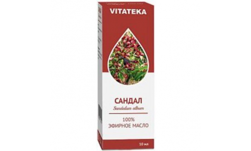 МАСЛО ЭФИРНОЕ САНДАЛА, 10МЛ
