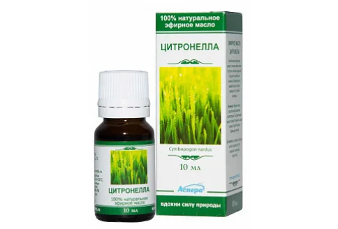Пеллесана масло эфирное цитронелла 10мл