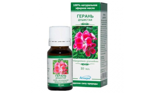 МАСЛО ЭФИРНОЕ ГЕРАНИ, 10МЛ