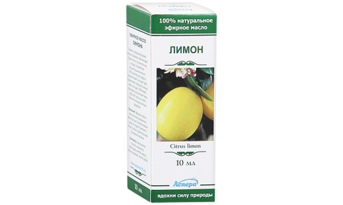МАСЛО ЭФИРНОЕ ЛИМОНА, 10МЛ