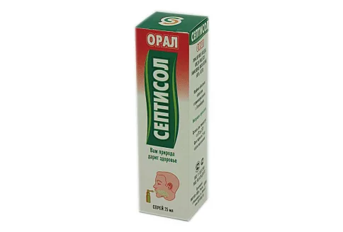 Септисол орал, спрей 25мл