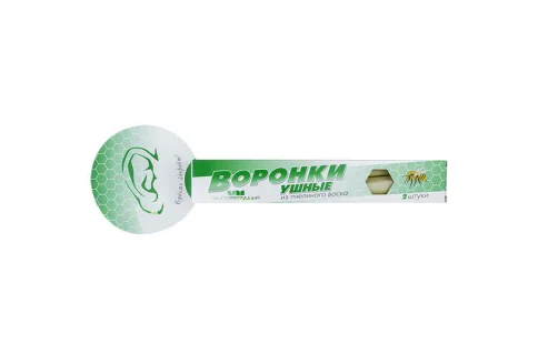 Фитоворонки ушные №2 пчелиный воск