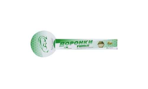 Фитоворонки ушные №2 пчелиный воск