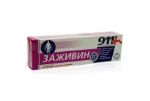 911 Заживин гель для ног 100мл от трещин на ступнях и пятках