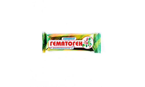 Гематоген Народный плитка 40г вит С
