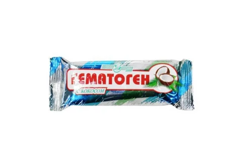 Гематоген Народный плитка 40г кокос