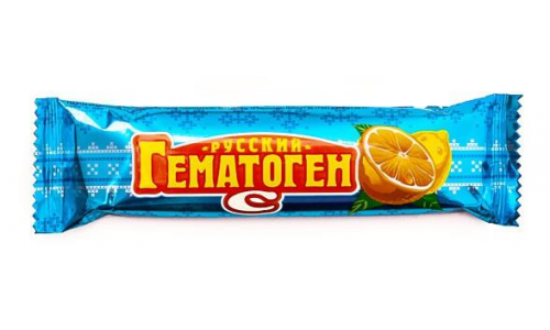 Гематоген Русский плитка 40г вит С