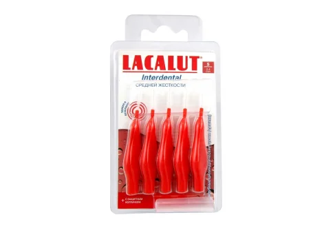 Лакалют Interdental ершики межзубные р.S №5 цилиндрические
