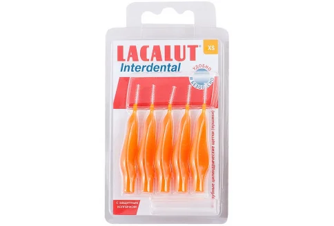 Лакалют Interdental ершики межзубные р.XS №5 цилиндрические