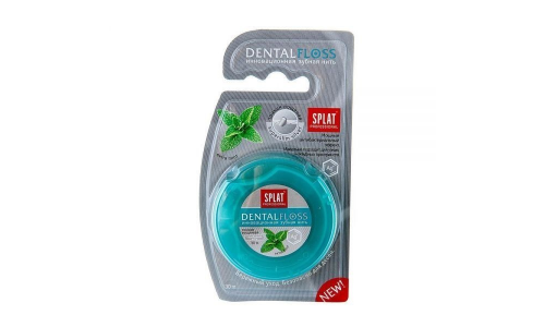 Сплат Профессионалl Dental Floss зубная нить 30м с волокнами серебра