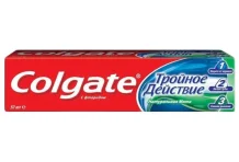 Колгейт Тройное Действие зубная паста 50мл натуральная мята