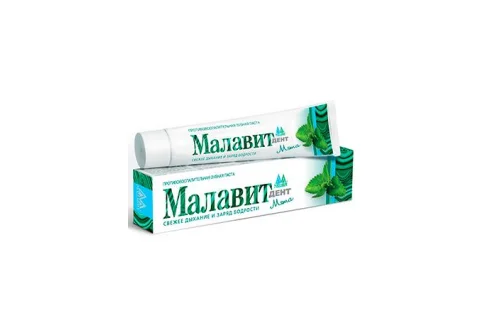 Малавит Дент зубная паста 70г мята