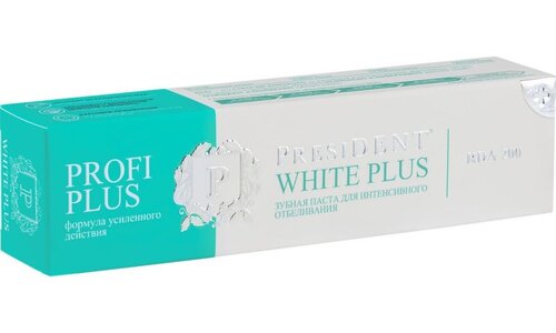 ЗУБНАЯ ПАСТА, ПРЕЗИДЕНТ УАЙТ 30МЛ