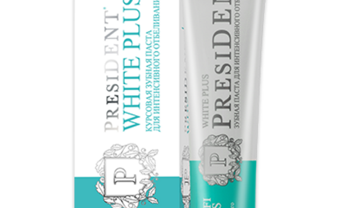 ЗУБНАЯ ПАСТА, ПРЕЗИДЕНТ УАЙТ 30МЛ фото 2