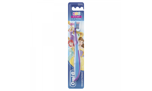 Орал-Би Кидс зубная щетка 3-5 лет мягкая