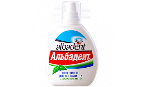 Альбадент освежитель для полости рта 35мл мята