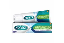 Корега крем для фиксации зубных протезов 40г освежающий