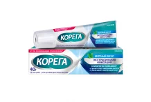 Корега Экстра Сильный крем для фиксации зубных протезов 40г мятный вкус