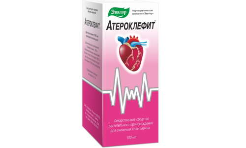 Атероклефит, капли 100мл