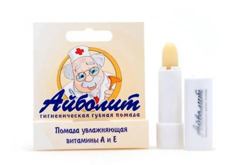 Помада Айболит гигиен основной уход 2,8г