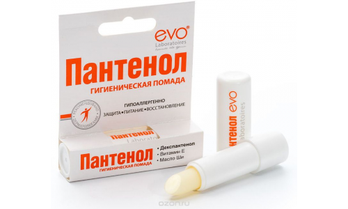 Эво Пантенол помада гигиен 2,8г